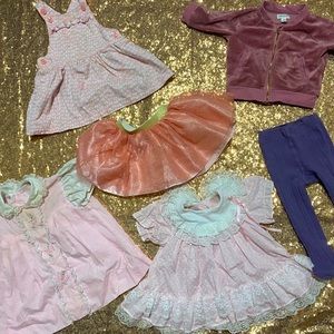 Bundle Overall dress ,dresses,sweater leggingtutu